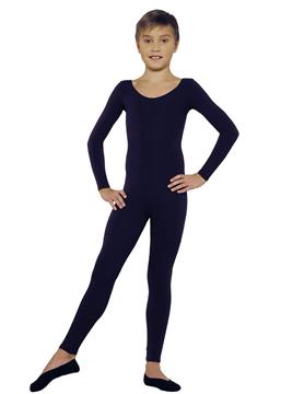 DAD-11C Kids long sleeve unitard, cotton