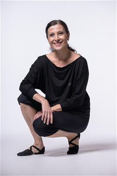 DS6600V Asymmetrical Long Sleeve T-Shirt, VISCOSE